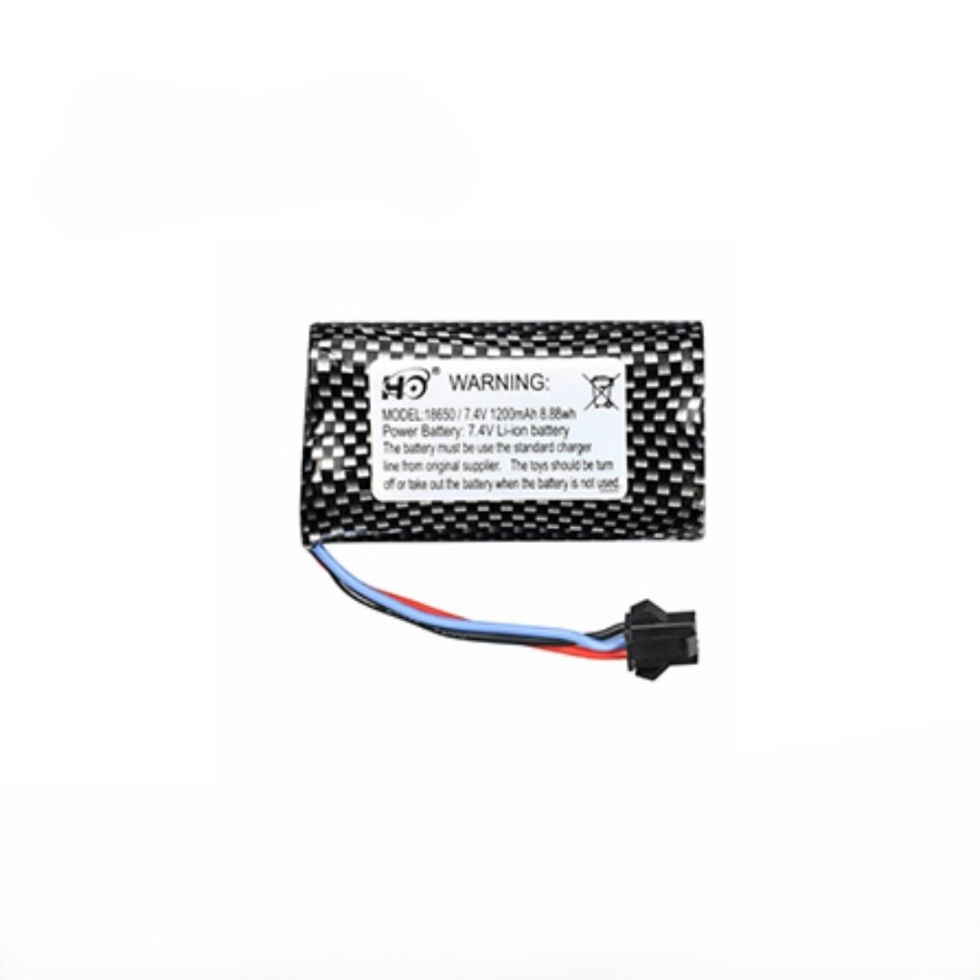 Battery for 7.4V 1200mAh Li-ion Rechargeable Pack