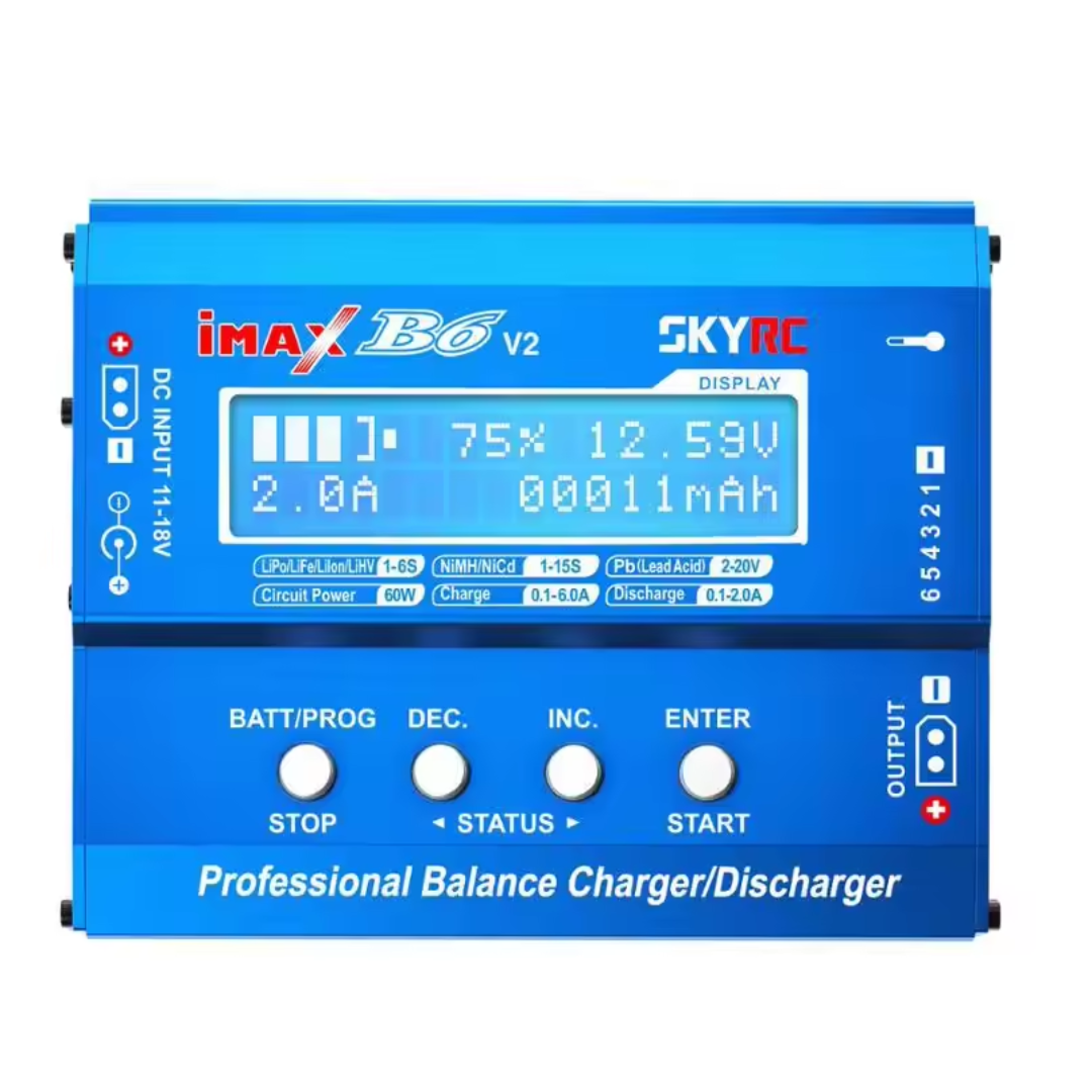 SKYRC IMAX B6 V2 XT60 Smart Battery Charger Parts 60W 6A 4.35V DC/DC Converter 10A - Image 2