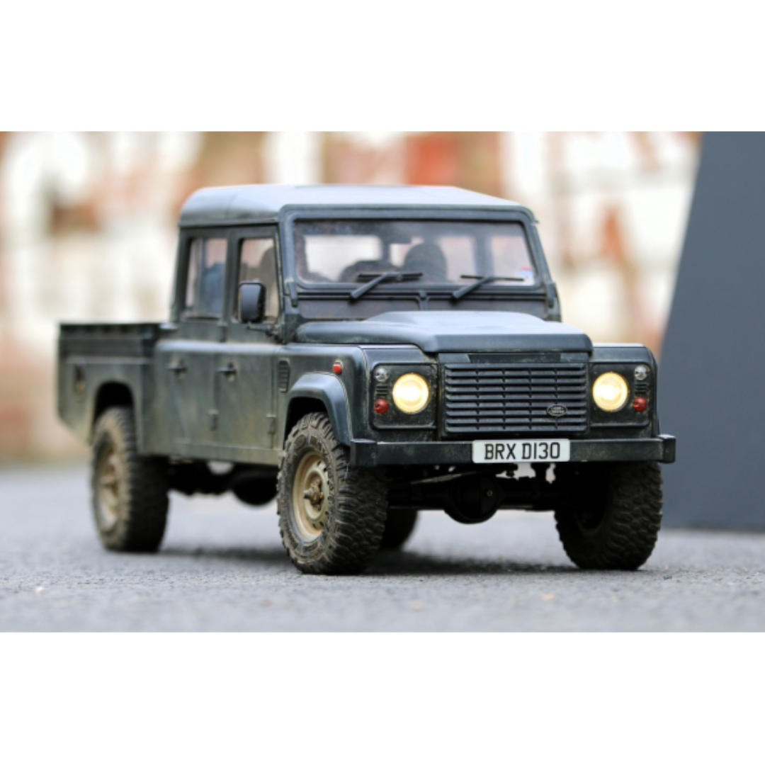 Boom Racing Land Rover Defender 130 High Capacity Pickup 1/10 4WD BRX02 RC Crawler Kit - Image 11